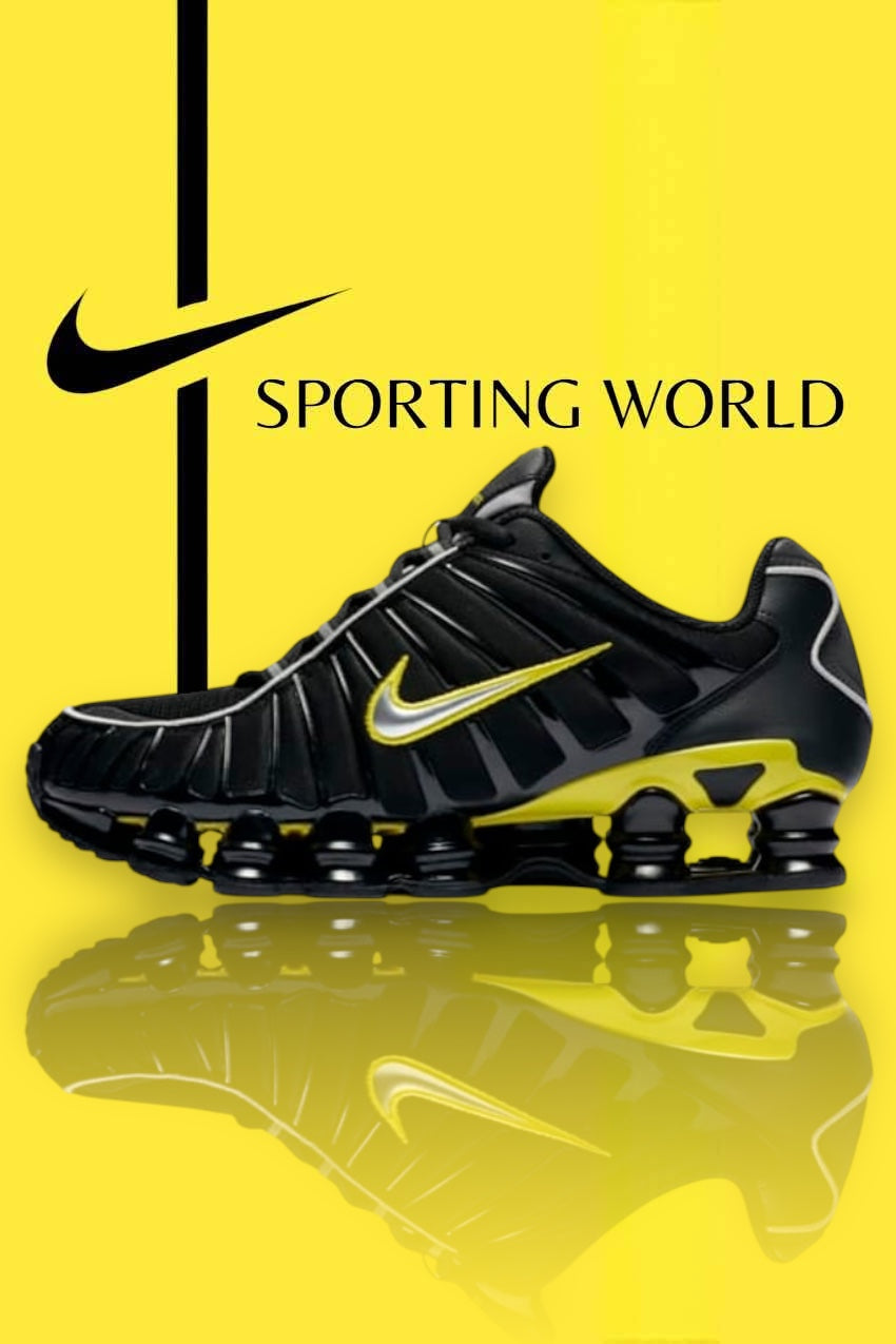 Nike Shox TL Black & Dynamic Yellow