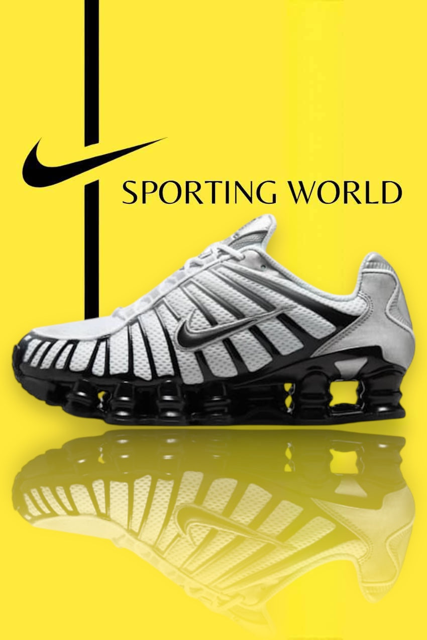 Nike Shox TL Metallic Silver & Black