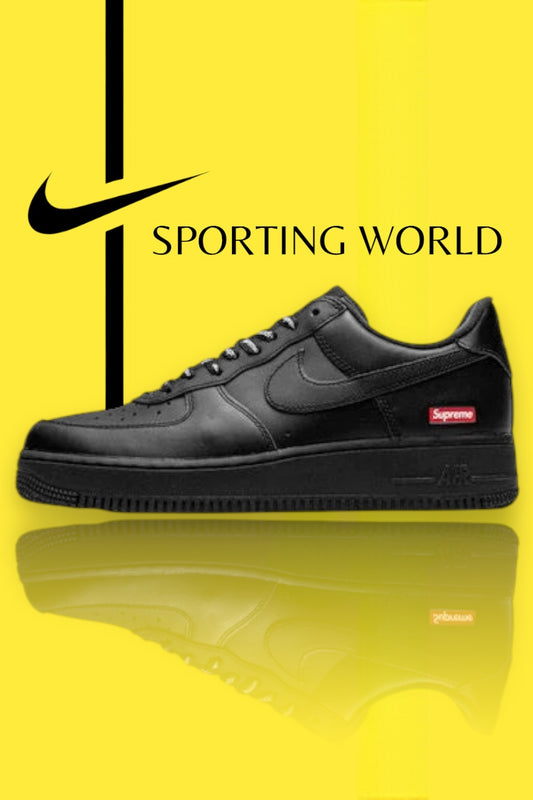 Air force 1 “07” x Supreme black