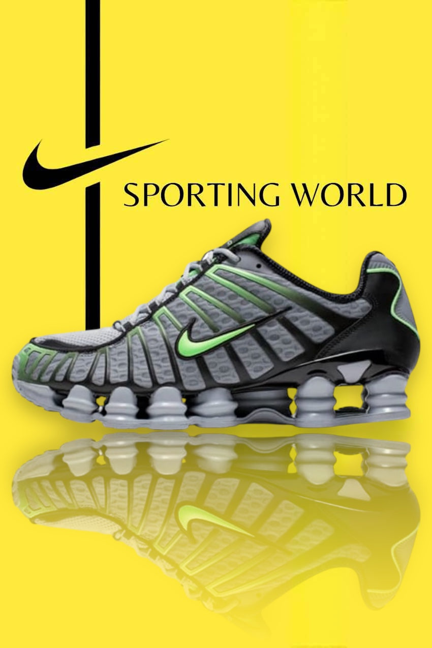 Nike Shox TL Wolf Grey & Lime Blast